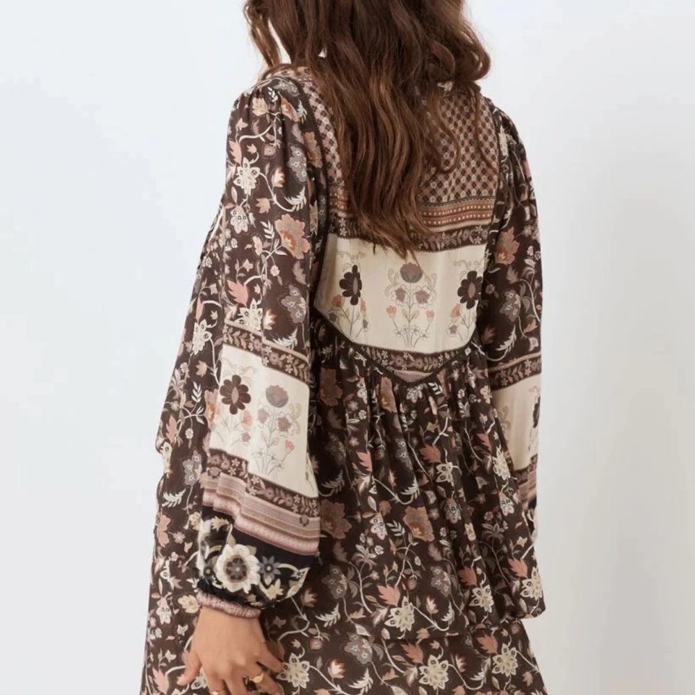 Spell & the Gypsy Collective Portabello Road Blouse in Nightshade - Picture 2 of 7